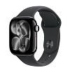 Apple Watch S11 42mm Jet Black Sport Band Black S/M AW11-47